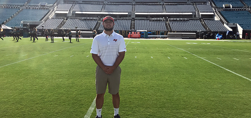 BW Junior Ryan Sosic Makes the Most of His Injury Interning in Tampa Bay