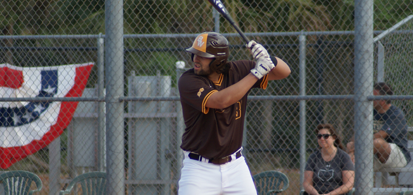 Senior first baseman Philip Wells had a career-high four RBI's in game one