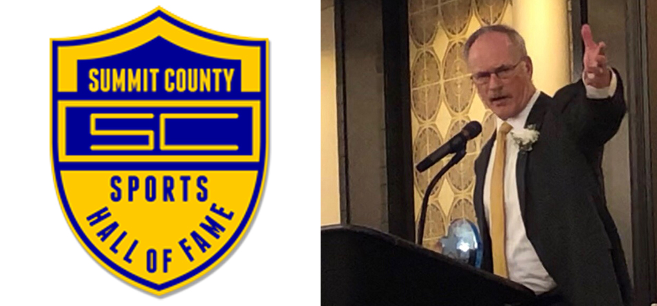 Football Assistant Coach Meyer Inducted to Summit County Sports Hall of Fame