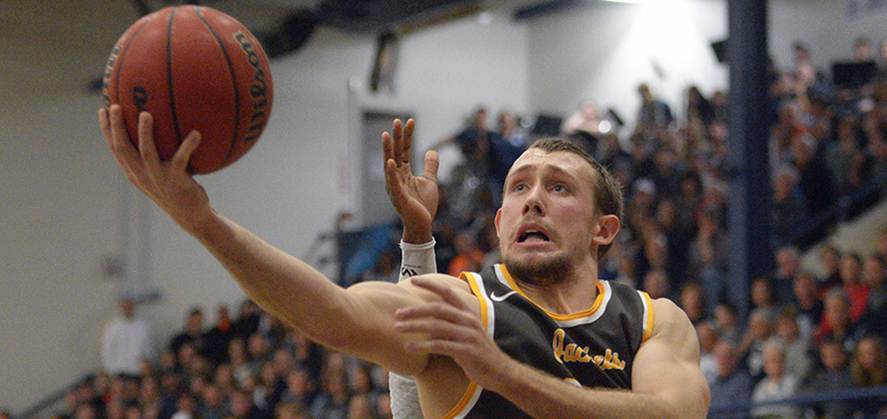 Jake Fetherolf recorded 19th career double-double