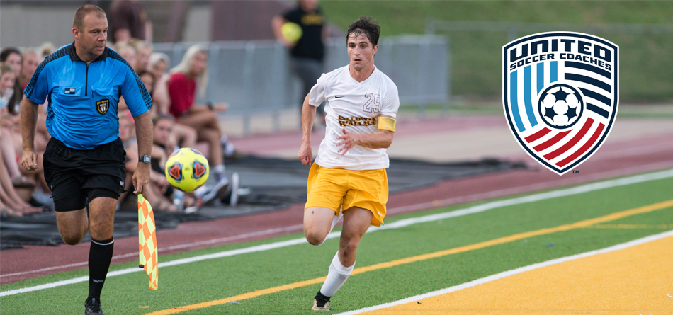 Junior All-OAC forward Danny Ruple has been named a United Soccer Coaches Scholar All-American (Photo courtesy of Jesse Kucewicz)