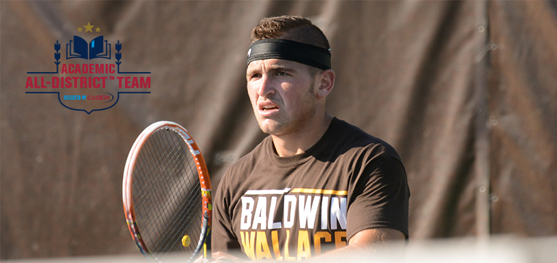 Men's Tennis Standout Ganim Named to the CoSIDA Academic All-District 7 At-Large Team