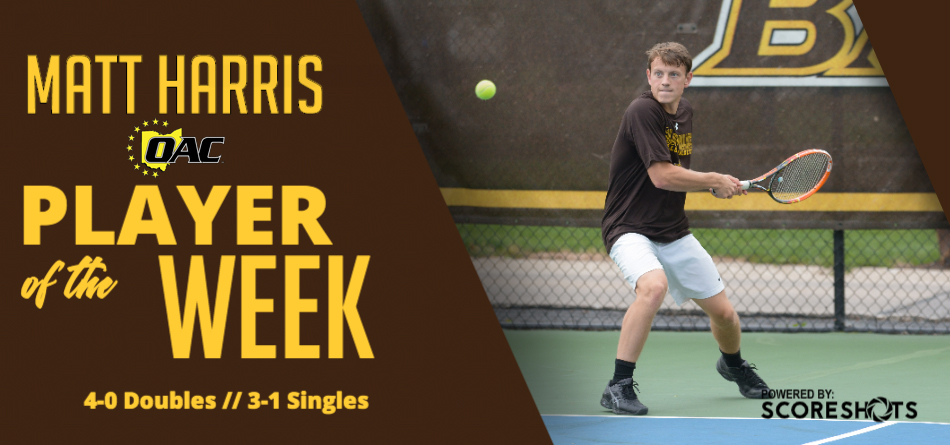 Harris Captures First Career OAC Player of the Week