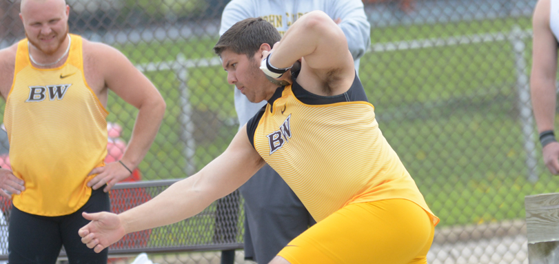 Sophomore All-OAC thrower Ted Achladis won the discus throw and the shot put