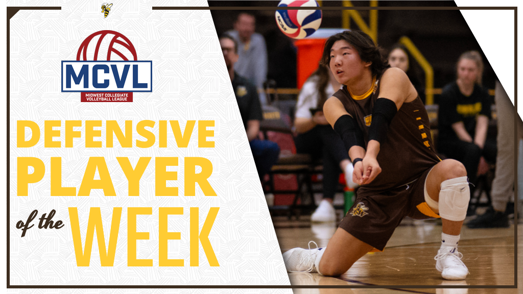 Kim Earns Second MCVL Defensive Player of the Week Honor This Season, Third of Career