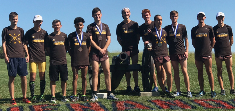 BW Men's Cross Country, 1st in Men's 6k (Photo by Mitch Supan)