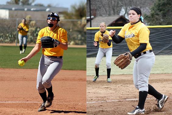 Darcy Daniel and Samantha Dostall Pitched First Career Shutouts.