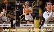 Three Women’s Basketball Players Selected to All-OAC Team