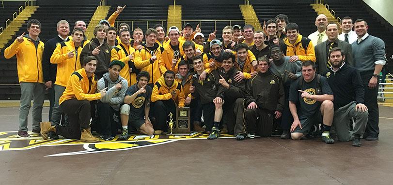 Wrestling Wins OAC Title and Sets School-Record For Wins