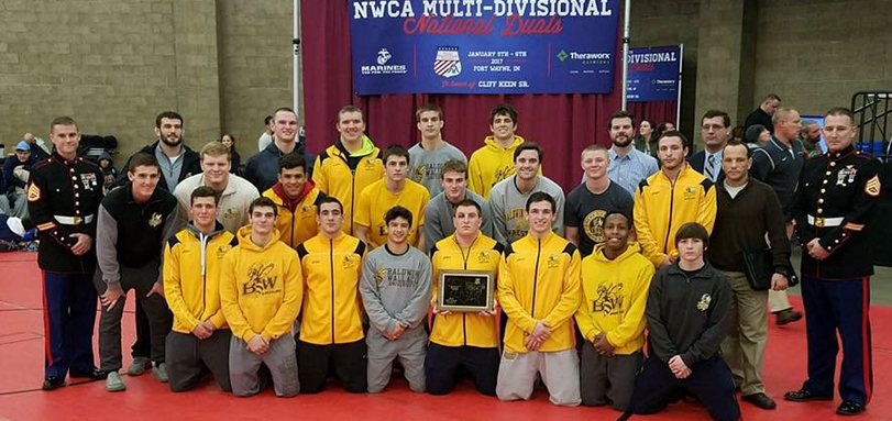 No. 15 Wrestling Team Finishes Fifth at NWCA Duals