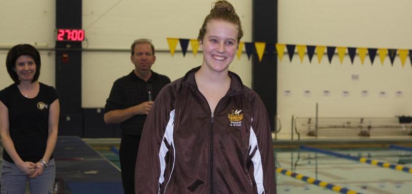Maddie Fortune OAC Women's Diver of the Year and OAC 1-Meter and 3-Meter Champion