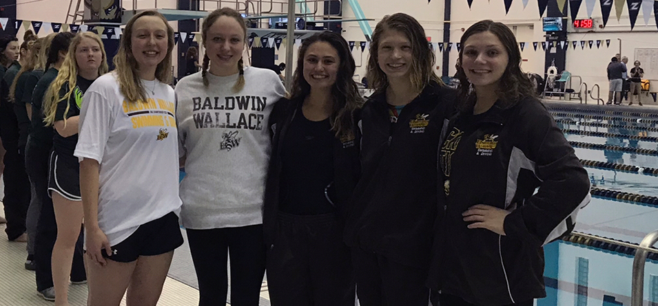 All-OAC performers on final day Olivia Jacob, Bella Ratino, Allie Thorson, Madeleine Pierce and Lauren Franz
