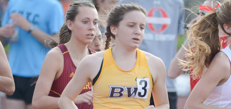 Sophomore All-OAC distance runner Kelly Brennan placed fourth in the 5k at the John Homon Open