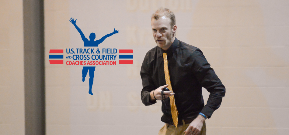 Coordinator of Cross Country and Track and Field and Assistant Track and Field Coach Joe Eby was named USTFCCCA Great Lakes Region Women's Assistant Coach of the Year
