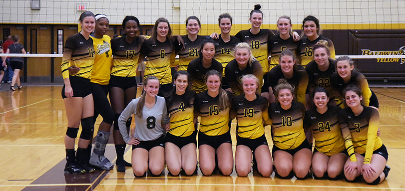 Volleyball Co-Champs at HCAC/OAC Crossover