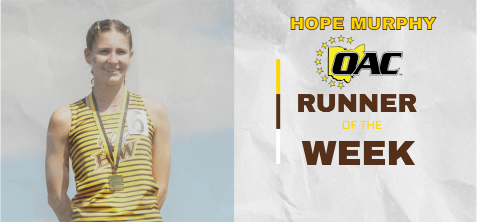 Murphy is the OAC Women’s Cross Country Runner of the Week for Second Straight Week