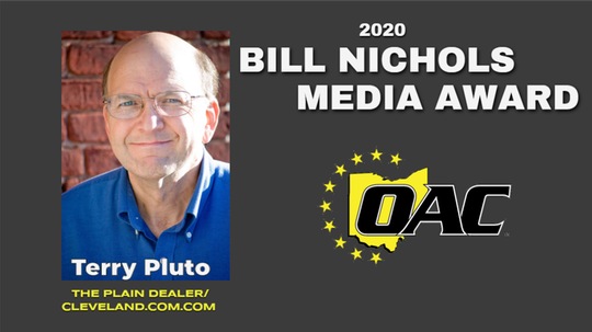 Terry Pluto of Cleveland Plain Dealer /Cleveland.com Selected as OAC Bill Nichols Media Award Recipient