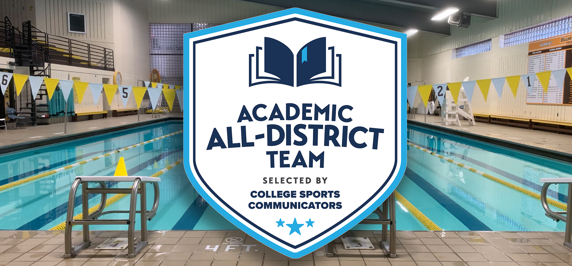 Eight Swimming and Diving Student-Athletes Selected to Inaugural College Sports Communicators Academic All-District Team