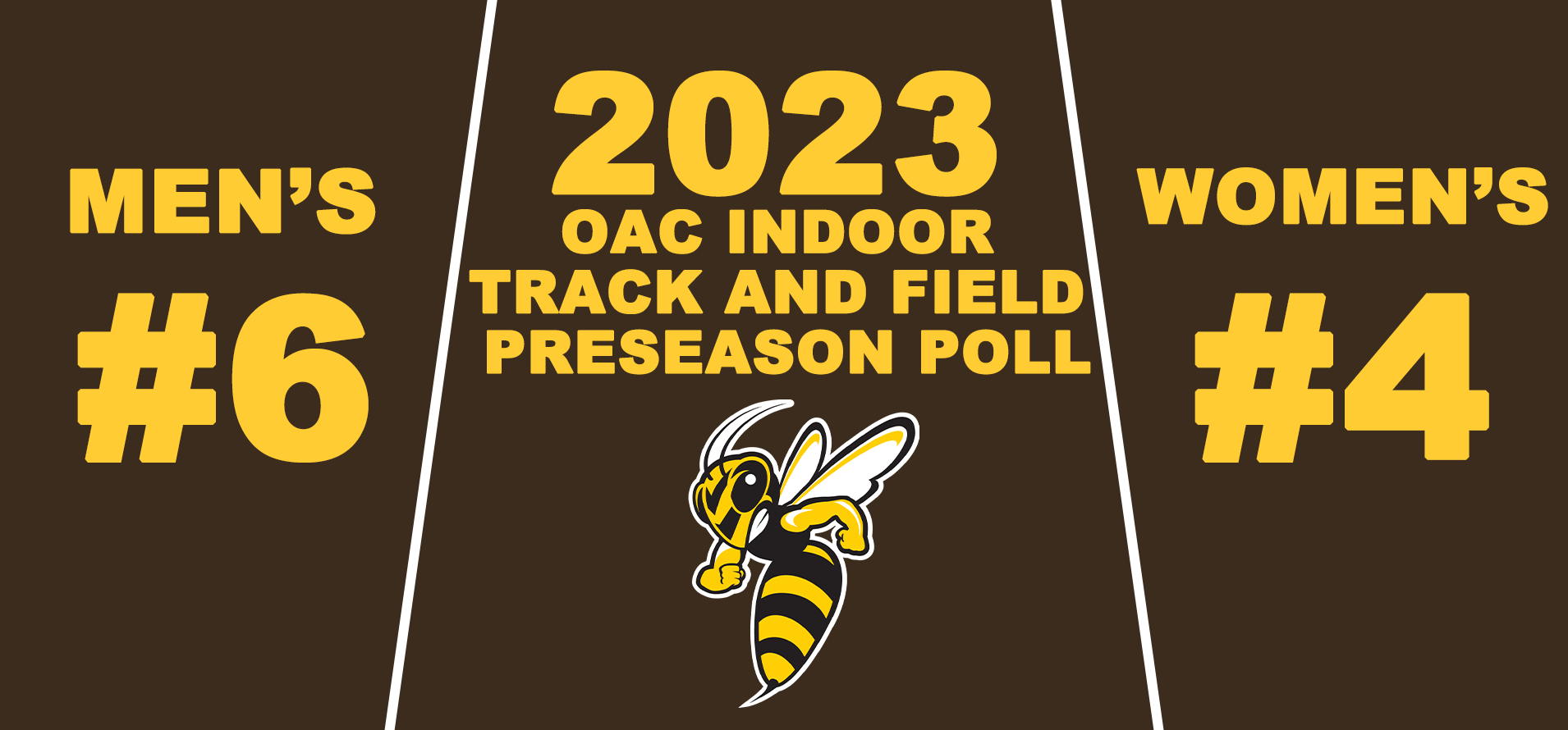 Women Selected Fourth, Men Picked Sixth in 2023 OAC Indoor Track and Field Preseason Poll