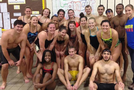 BW Swimming Teams Take Part in Eighth Annual Hour of Power
