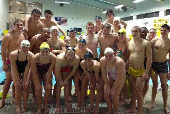 Swimming Teams Take Part in Cancer Research Hour of Power