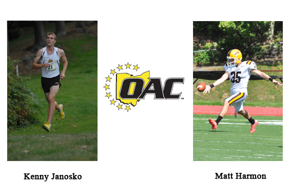 Two Yellow Jackets Named OAC Players of the Week