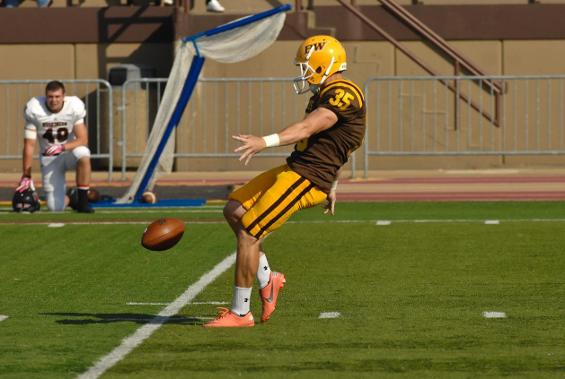 BW Punter Harmon Named AFCA Division III All-American