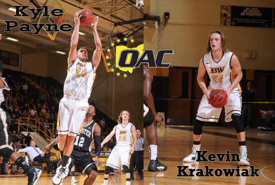 Payne and Krakowiak Selected All-OAC