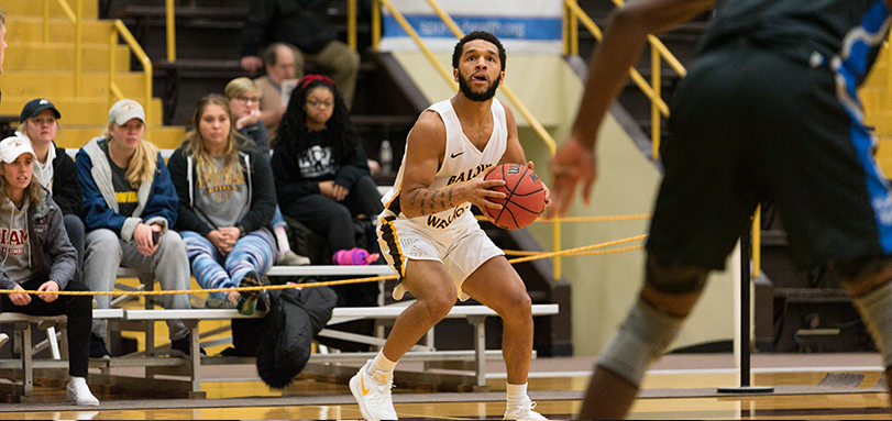 Senior guard Jay Battle marked a game-high 27 points in the overtime victory over John Carroll (Photo Courtesy of Jesse Kucewicz)