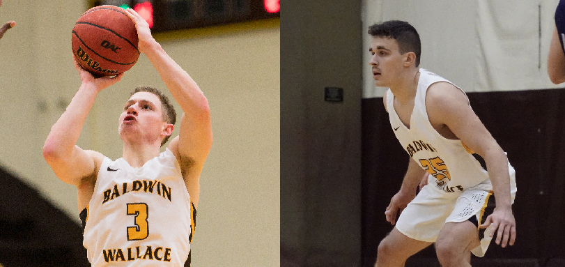 Junior guard Michael Quiring and sophomore guard Matthew Dimitrijevs had career-tying days in the victory over Muskingum