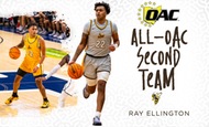 Ellington Named to 2023-24 Men's Basketball All-OAC Team