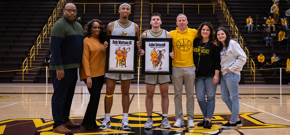 Seniors Rob Watson III and Luke Driscoll (Photo Courtesy of Kevin Wilker)