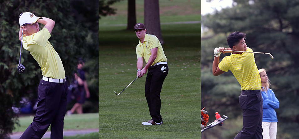 Jimmy Clark, Hunter Miller and Roni Shin earned All-OAC honors