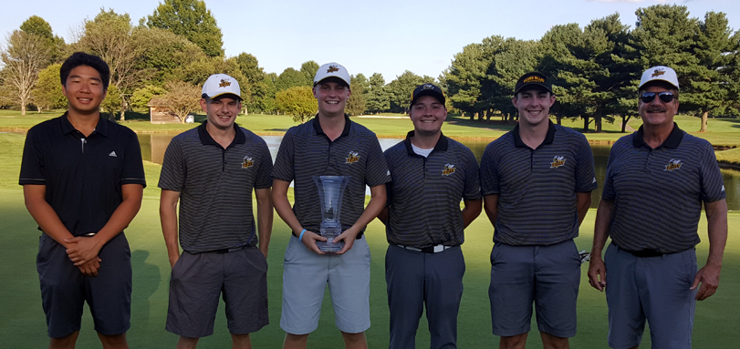 The BW men's golf team won the Gatorade Collegiate Classic by 10 strokes (Photo courtesy of the College of Wooster)