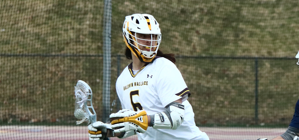 Junior attack Drew Braden scored a career-high five goals and five assists for 10 points against Wilmington (Photo courtesy of Mike Bower)