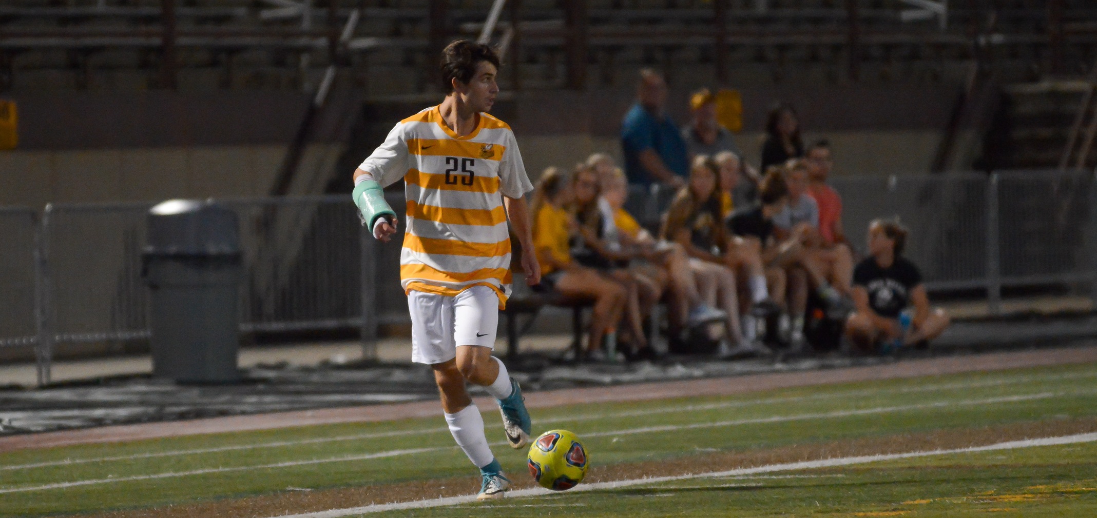 Junior All-OAC forward Danny Ruple scored both BW goals in a 3-2 loss to Houghton (N.Y.)