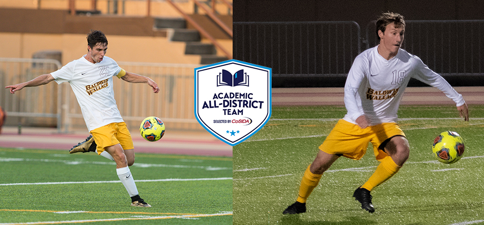Geither and Ruple Named to CoSIDA Academic All-District 7 Team