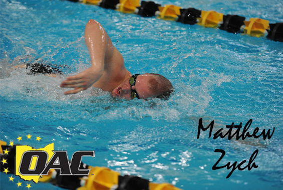 Zych Earns First OAC Weekly Honor