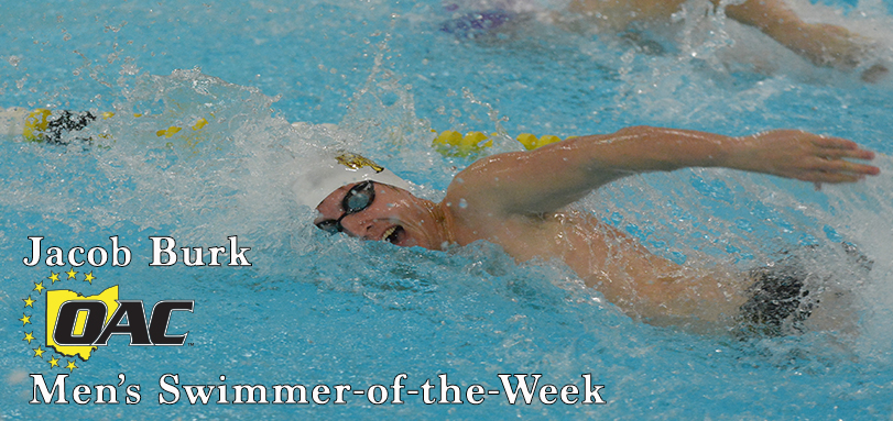 Burk Garners Third Career OAC Men's Swimmer of the Week Accolade