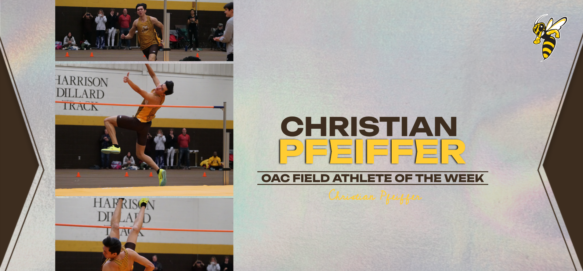 Pfeiffer Awarded First Weekly OAC Field Athlete of the Week Honor