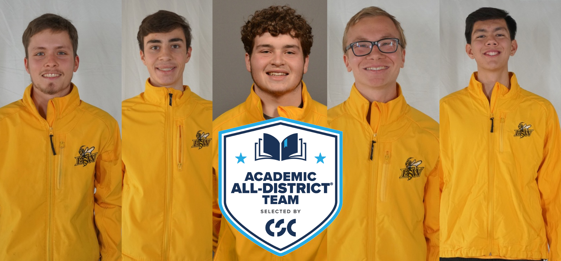 Five Men's Cross Country and Track and Field Athletes Selected To College Sports Communicators (CSC) Academic All-District Team
