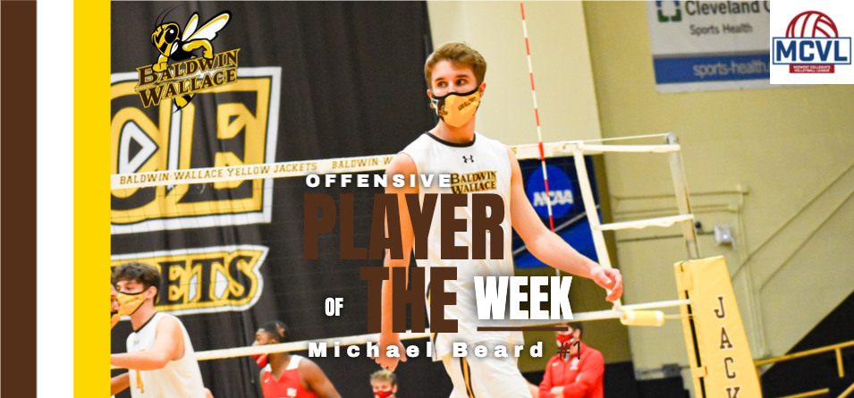 Beard Named MCVL Offensive Player of the Week