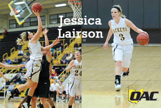Jessica Lairson Earns First OAC Player-of-the-Week
