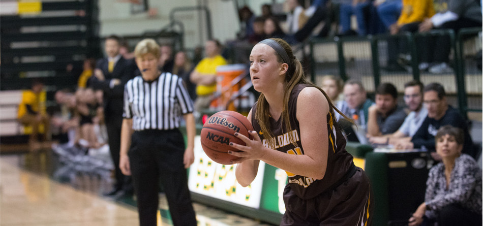 Sophomore forward Sydney Diedrich had a season-high 18 points in the win over Case Western Reserve