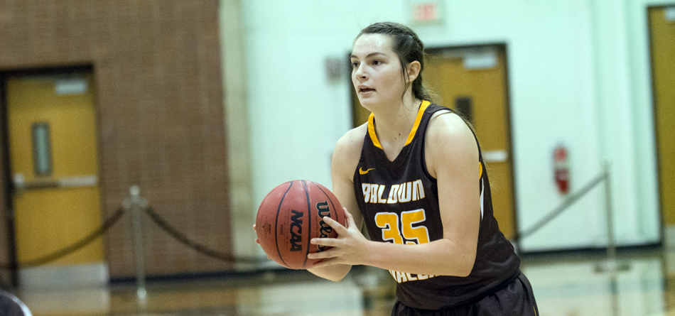 Freshman forward Megan Scheibelhut was the leading scorer and rebounder with career highs of 14 points and 9 boards in BW's overtime win over Wilmington