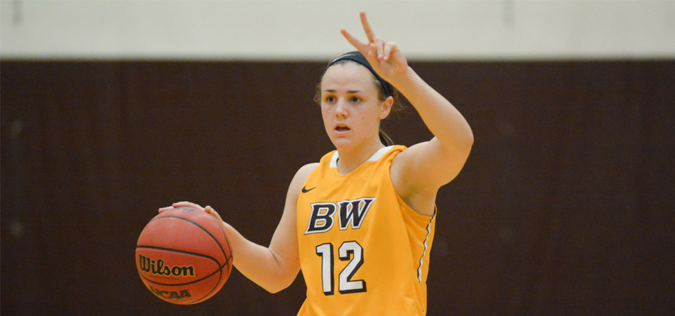 Junior All-OAC guard Riley Schill led BW with 10 points in the loss to Thomas More (Ky.)