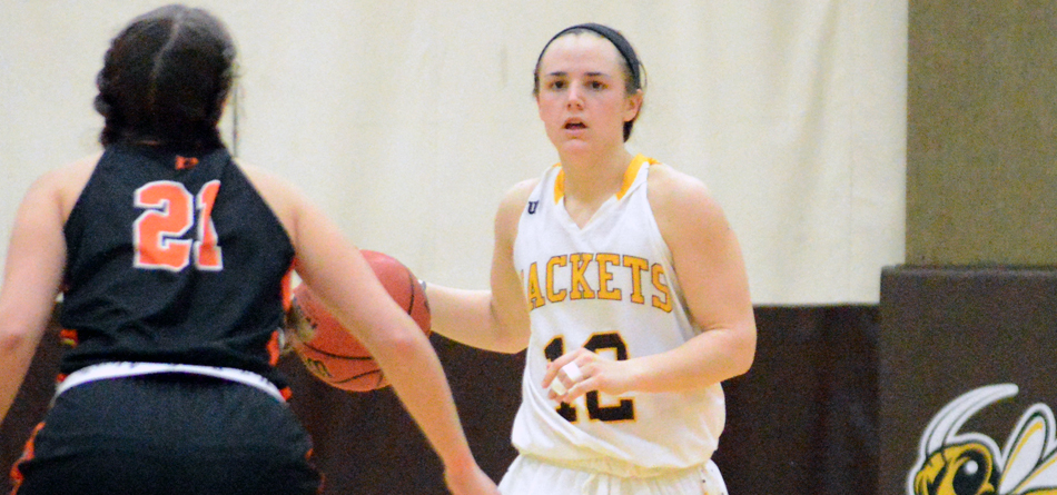 Junior All-OAC guard Riley Schill scored 13 points in BW's win over Heidelberg (Photo courtesy of Hailey Owens)
