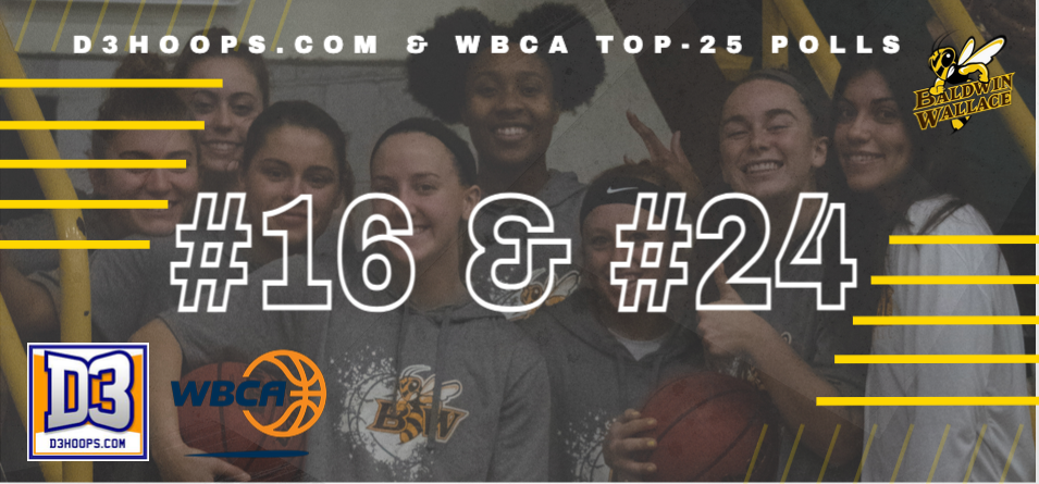 Women's Basketball Climbs to No. 16 in Latest Poll (photo courtesy of Jackie Kasai '23)