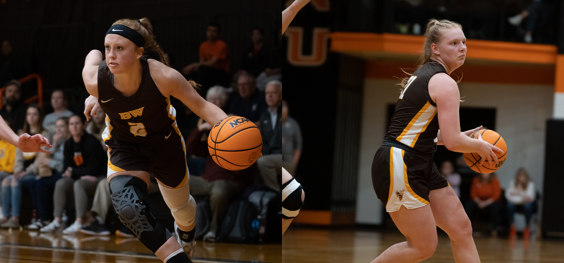 Emily Irwin, pictured left and Kaycie Badylak, pictured right (photos courtesy of Jackie Kasai '23