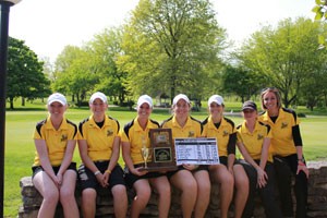 Yellow Jacket Women Golfers in 14th Place After First Round of NCAA Championships